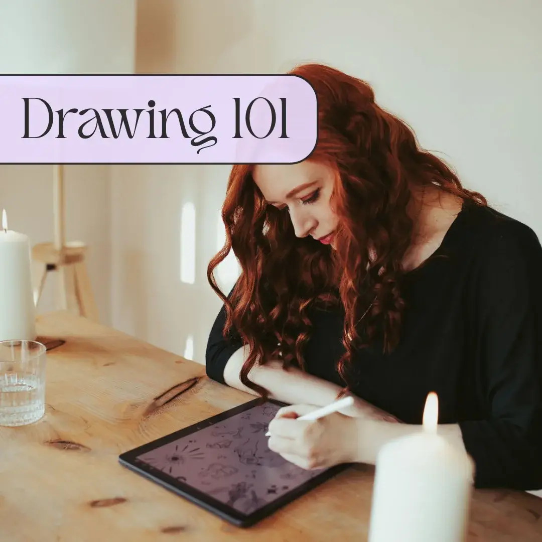 Drawing 101 Workshop von elara studio, in dem du die Basics des (digitalen) Illustrieren lernst