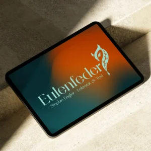 Eulenfeder-Logodesign