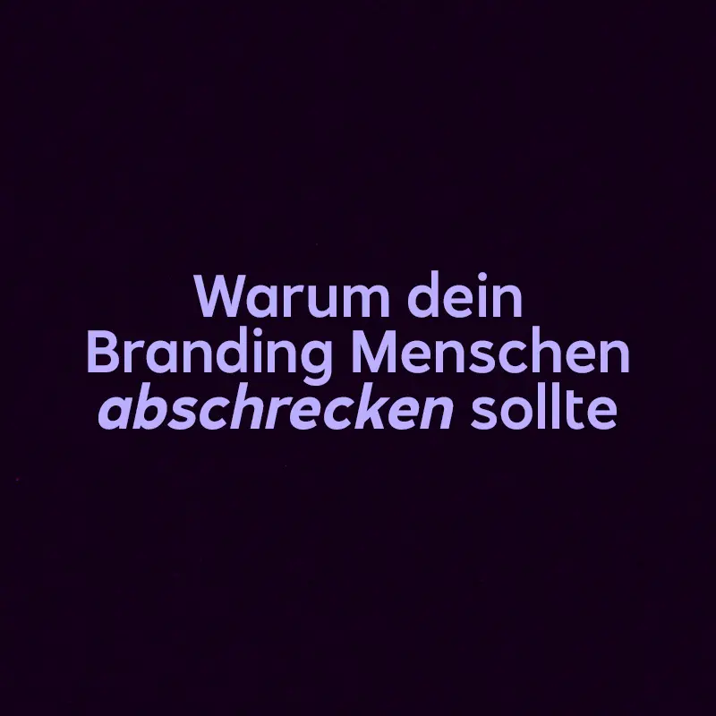 authentisches branding